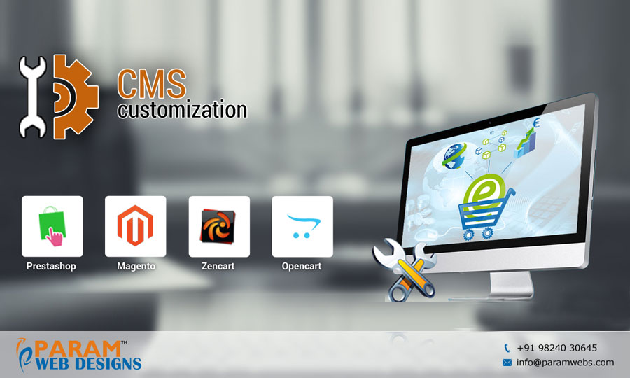 CMS Cutomization - Param Web Designs